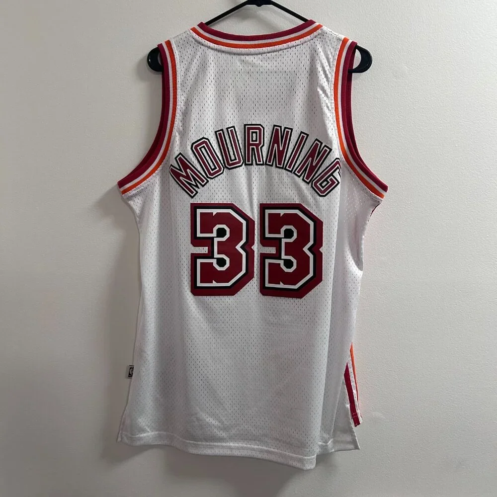 🔥: Adidas • Heat • Alonzo Mourning • Jersey • M - Picture 2 of 5